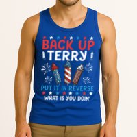 Back Up Terry Put It In Reverse July 4th Of July Fireworks Tank Top