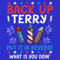 Back Up Terry Put It In Reverse July 4th Of July Fireworks Short Acrylic Beanie