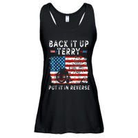 Back Up Terry Put It In Reverse Firework Funny 4th Of July Ladies Essential Flowy Tank