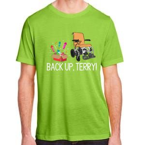 Back Up Terry Put It In Reverse 4th July Us Flag Fireworks Gift Adult ChromaSoft Performance T-Shirt