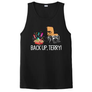 Back Up Terry Put It In Reverse 4th July Us Flag Fireworks Gift PosiCharge Competitor Tank