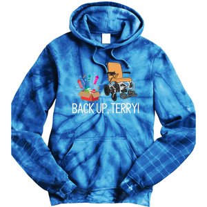 Back Up Terry Put It In Reverse 4th July Us Flag Fireworks Gift Tie Dye Hoodie