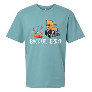 Back Up Terry Put It In Reverse 4th July Us Flag Fireworks Gift Sueded Cloud Jersey T-Shirt