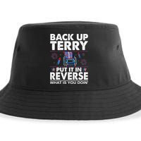 Back Up Terry Put It In Reverse Firework Funny 4th Of July Sustainable Bucket Hat