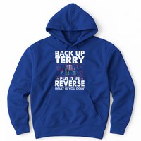 Back Up Terry Put It In Reverse Firework Funny 4th Of July Hoodie