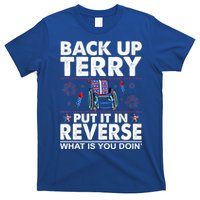 Back Up Terry Put It In Reverse Firework Funny 4th Of July T-Shirt