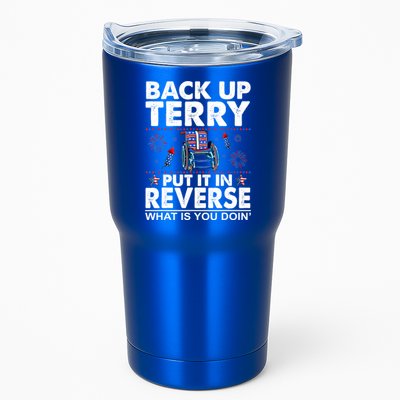 Back Up Terry Put It In Reverse Firework Funny 4th Of July Tumbler