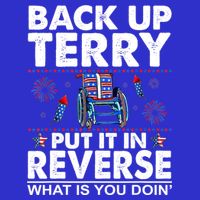 Back Up Terry Put It In Reverse Firework Funny 4th Of July Toddler Hoodie