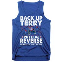 Back Up Terry Put It In Reverse Firework Funny 4th Of July Tank Top