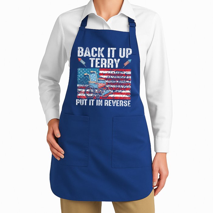 Back Up Terry Put It In Reverse Firework Full-Length Apron With Pockets