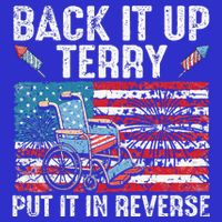 Back Up Terry Put It In Reverse Firework Full-Length Apron With Pockets