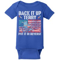 Back Up Terry Put It In Reverse Firework Baby Bodysuit