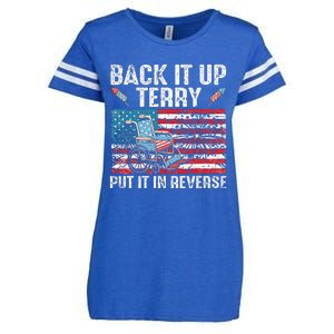 Back Up Terry Put It In Reverse Firework Enza Ladies Jersey Football T-Shirt