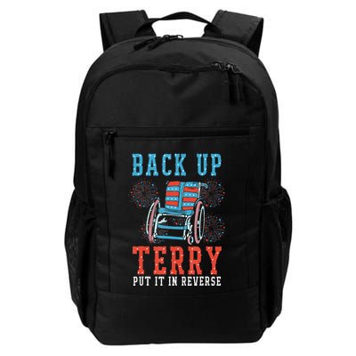 Back Up Terry Put It In Reverse Firework 4th Of July Daily Commute Backpack
