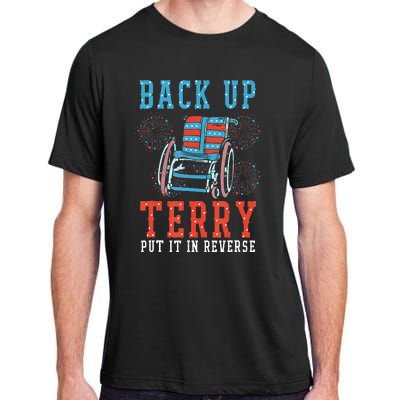 Back Up Terry Put It In Reverse Firework 4th Of July Adult ChromaSoft Performance T-Shirt