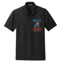 Back Up Terry Put It In Reverse Firework 4th Of July Dry Zone Grid Polo