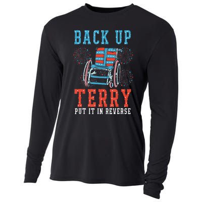 Back Up Terry Put It In Reverse Firework 4th Of July Cooling Performance Long Sleeve Crew