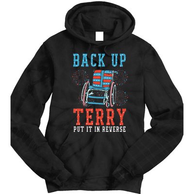 Back Up Terry Put It In Reverse Firework 4th Of July Tie Dye Hoodie