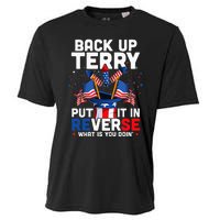 Back Up Terry Put It In Reverse Funny July 4th Firework Cooling Performance Crew T-Shirt