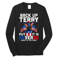 Back Up Terry Put It In Reverse Funny July 4th Firework Long Sleeve Shirt