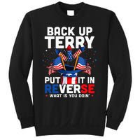 Back Up Terry Put It In Reverse Funny July 4th Firework Sweatshirt