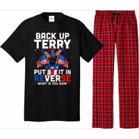 Back Up Terry Put It In Reverse Funny July 4th Firework Pajama Set