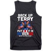 Back Up Terry Put It In Reverse Funny July 4th Firework Tank Top