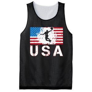 Basketball USA team American flag US Basketball Mesh Reversible Basketball Jersey Tank