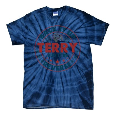 Back Up Terry Put It In Reverse Firework Vintage 4th Of July Tie-Dye T-Shirt