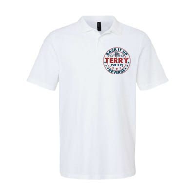 Back Up Terry Put It In Reverse Firework Vintage 4th Of July Softstyle Adult Sport Polo