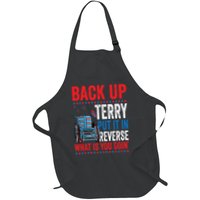 Back Up Terry Put It In Reverse Firework 4th Of July Apron