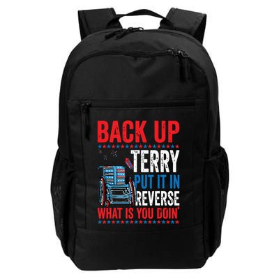 Back Up Terry Put It In Reverse Firework 4th Of July Daily Commute Backpack