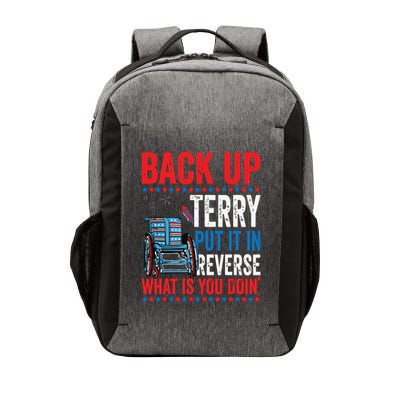 Back Up Terry Put It In Reverse Firework 4th Of July Vector Backpack
