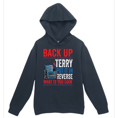 Back Up Terry Put It In Reverse Firework 4th Of July Urban Pullover Hoodie