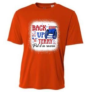 Back Up Terry Put It In Reverse 4th Of July American Flag Gift Cooling Performance Crew T-Shirt