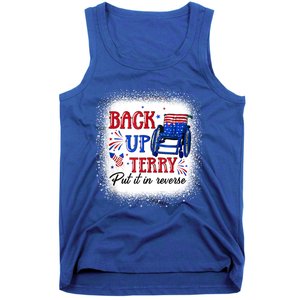 Back Up Terry Put It In Reverse 4th Of July American Flag Gift Tank Top