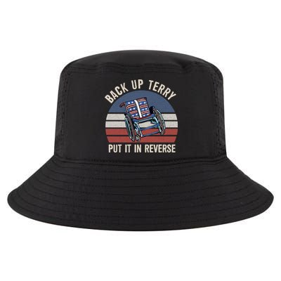 Back Up Terry Put It In Reverse Firework Vintage 4th Of July Cool Comfort Performance Bucket Hat