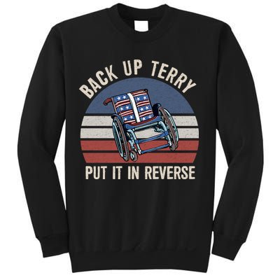 Back Up Terry Put It In Reverse Firework Vintage 4th Of July Sweatshirt