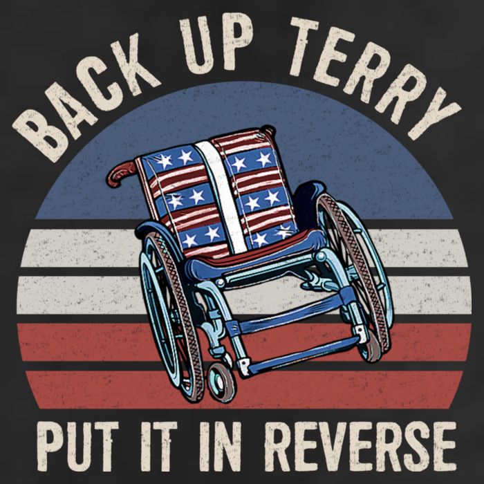 Back Up Terry Put It In Reverse Firework Vintage 4th Of July Trucker Hat