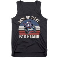 Back Up Terry Put It In Reverse Firework Vintage 4th Of July Tank Top
