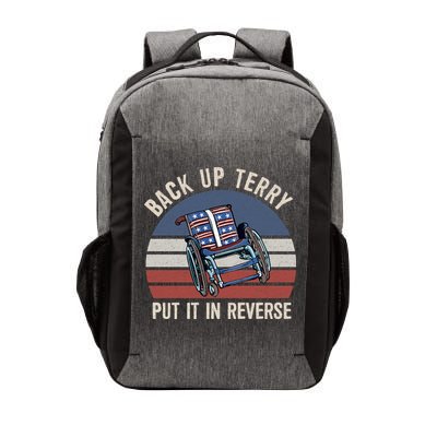 Back Up Terry Put It In Reverse Firework Vintage 4th Of July Vector Backpack