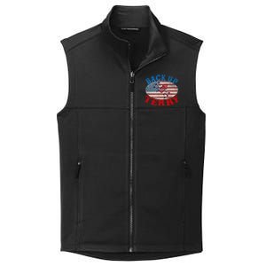 Back Up Terry Put It In Reverse 4th Of July Firework Flag Gift Collective Smooth Fleece Vest