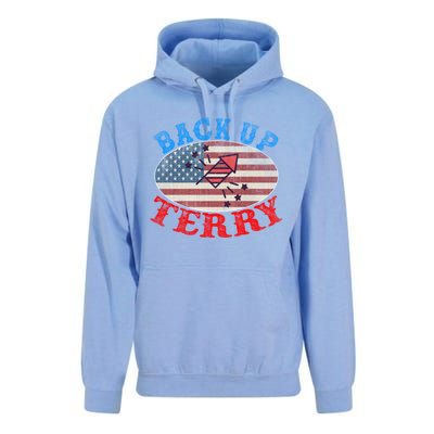 Back Up Terry Put It In Reverse 4th Of July Firework Flag Gift Unisex Surf Hoodie