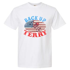 Back Up Terry Put It In Reverse 4th Of July Firework Flag Gift Garment-Dyed Heavyweight T-Shirt