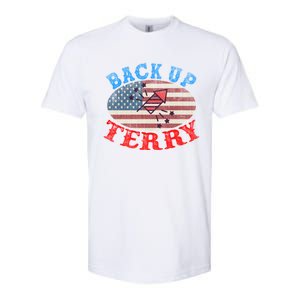 Back Up Terry Put It In Reverse 4th Of July Firework Flag Gift Softstyle CVC T-Shirt