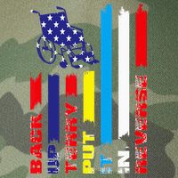 Back Up Terry Put It In Reverse Firework flag 4th Of July Legacy Tie Dye Trucker Hat