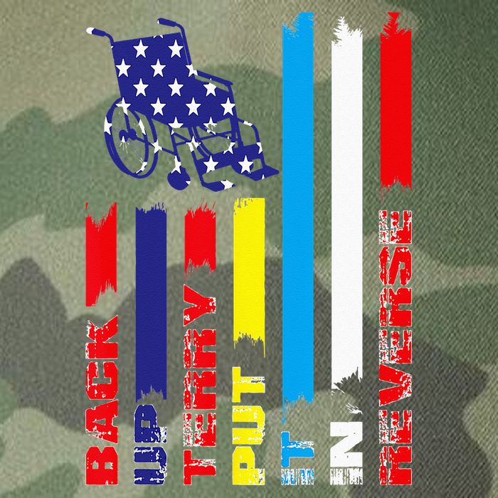 Back Up Terry Put It In Reverse Firework flag 4th Of July Legacy Tie Dye Trucker Hat