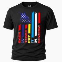 Back Up Terry Put It In Reverse Firework flag 4th Of July Performance Shirt