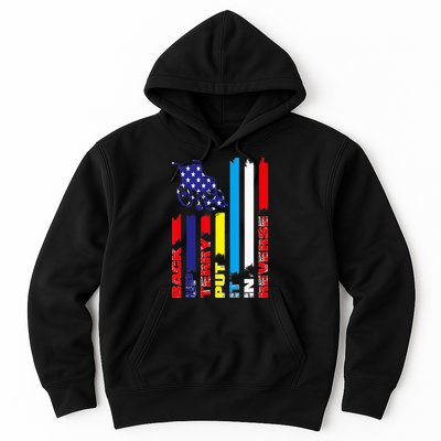 Back Up Terry Put It In Reverse Firework flag 4th Of July Hoodie