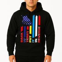 Back Up Terry Put It In Reverse Firework flag 4th Of July Hoodie